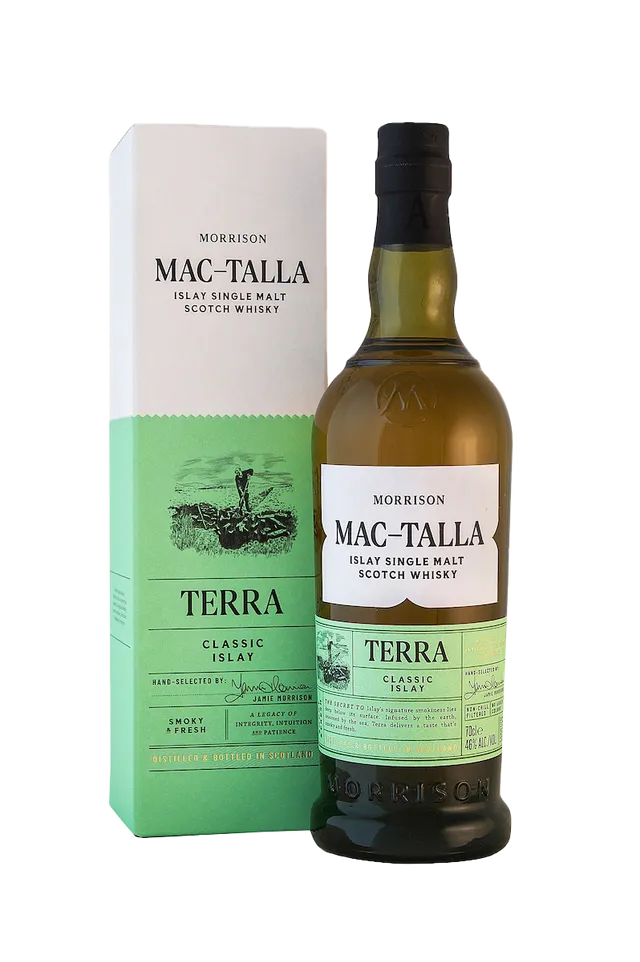 Mac-Talla Terra single malt whisky Islay 46% torbato
