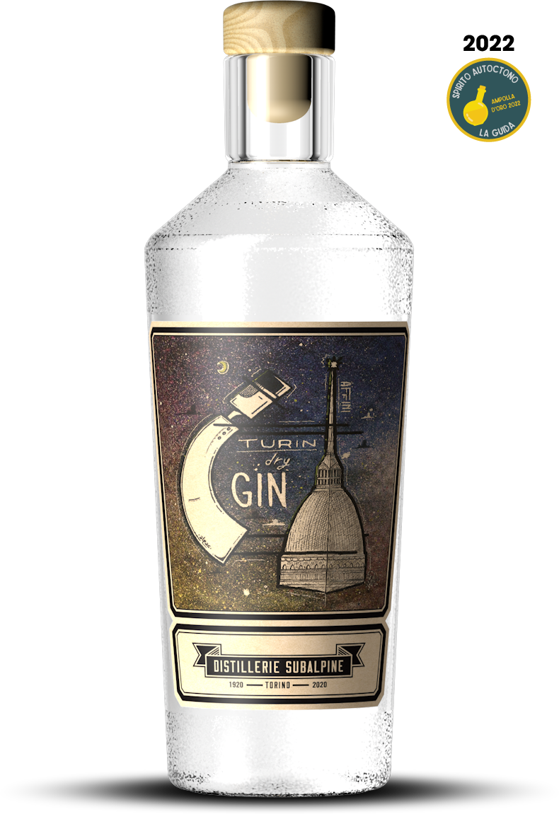Affini Turin Gin secco 700ml 41% agrumi e ginepro