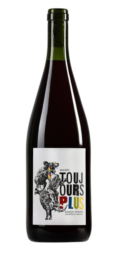 Clos d'Audhuy Toujours Plus! Malbec Vino Rosso 1000 ml Biologico