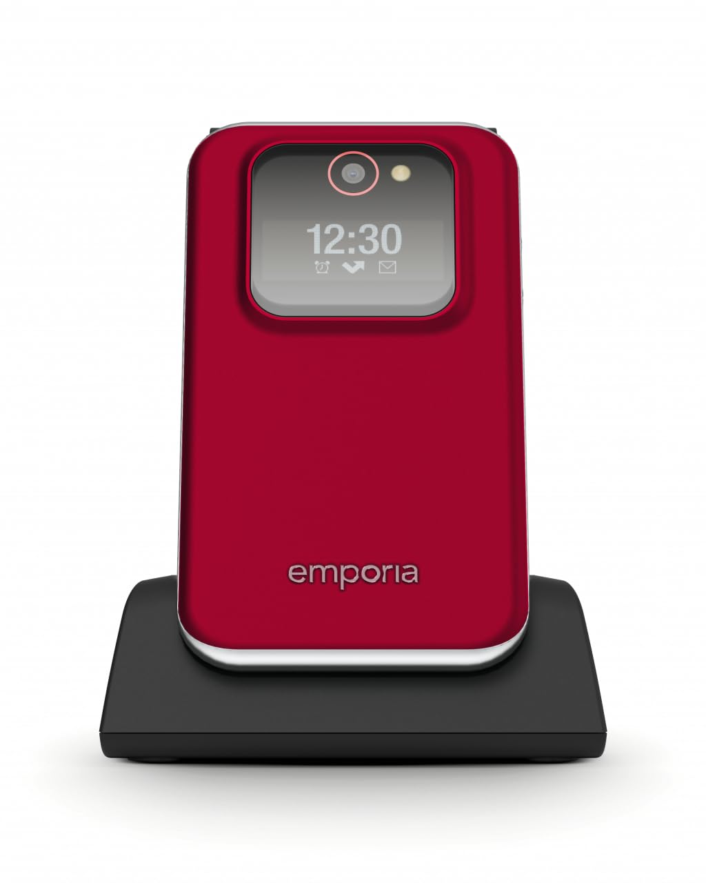 Emporia JOY-LTE telefono conchiglia rosso 4G 2.8" SOS