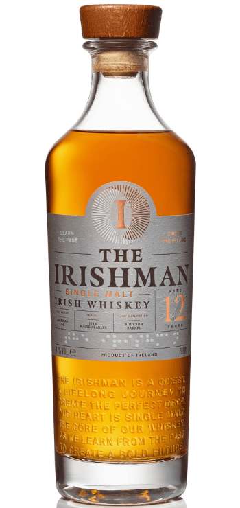 The Irishman 12 anni single malt whiskey irlandese bourbon