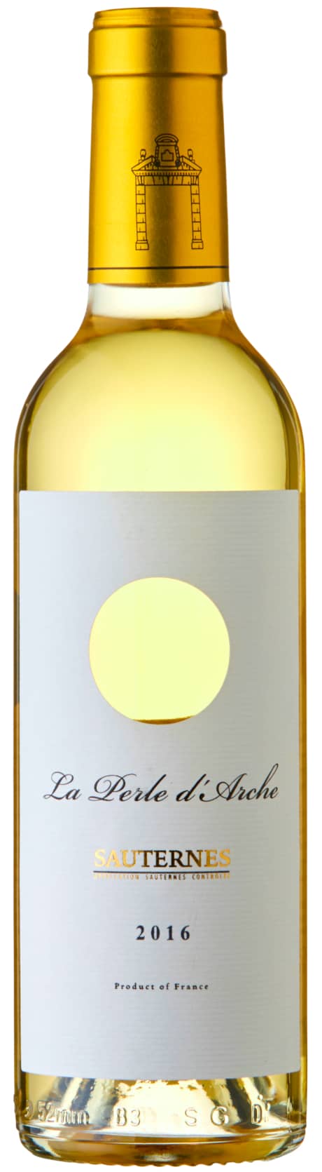 Perle d'Arche Sauternes Vino Bianco Mezza Bottiglia Dolce
