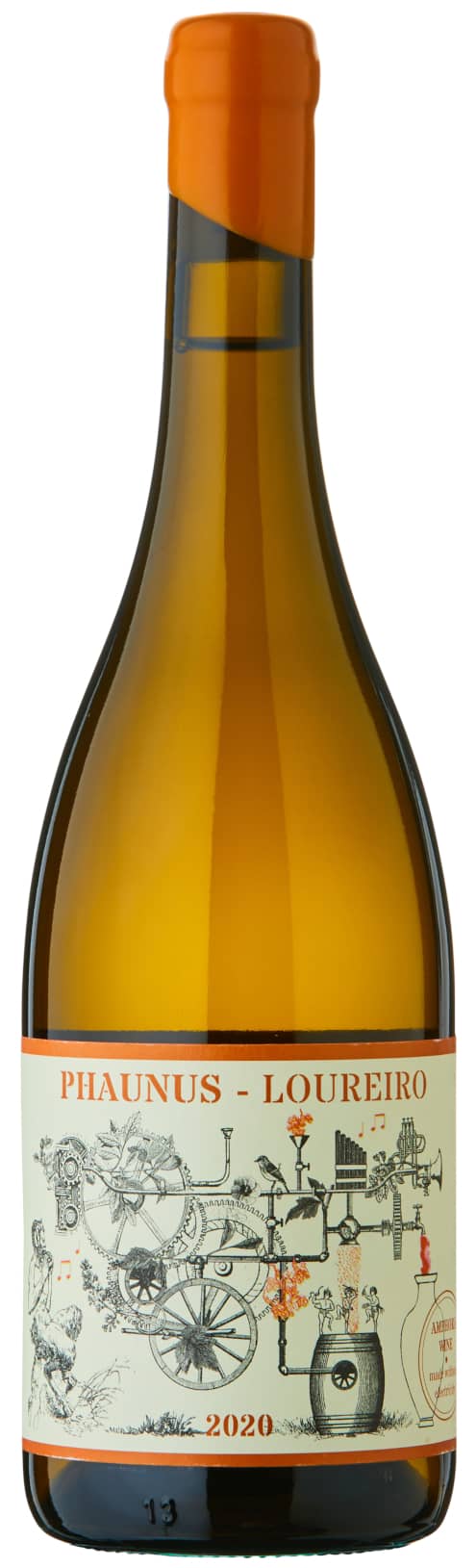 Aphros Phaunus Loureiro vino bianco bio anfora