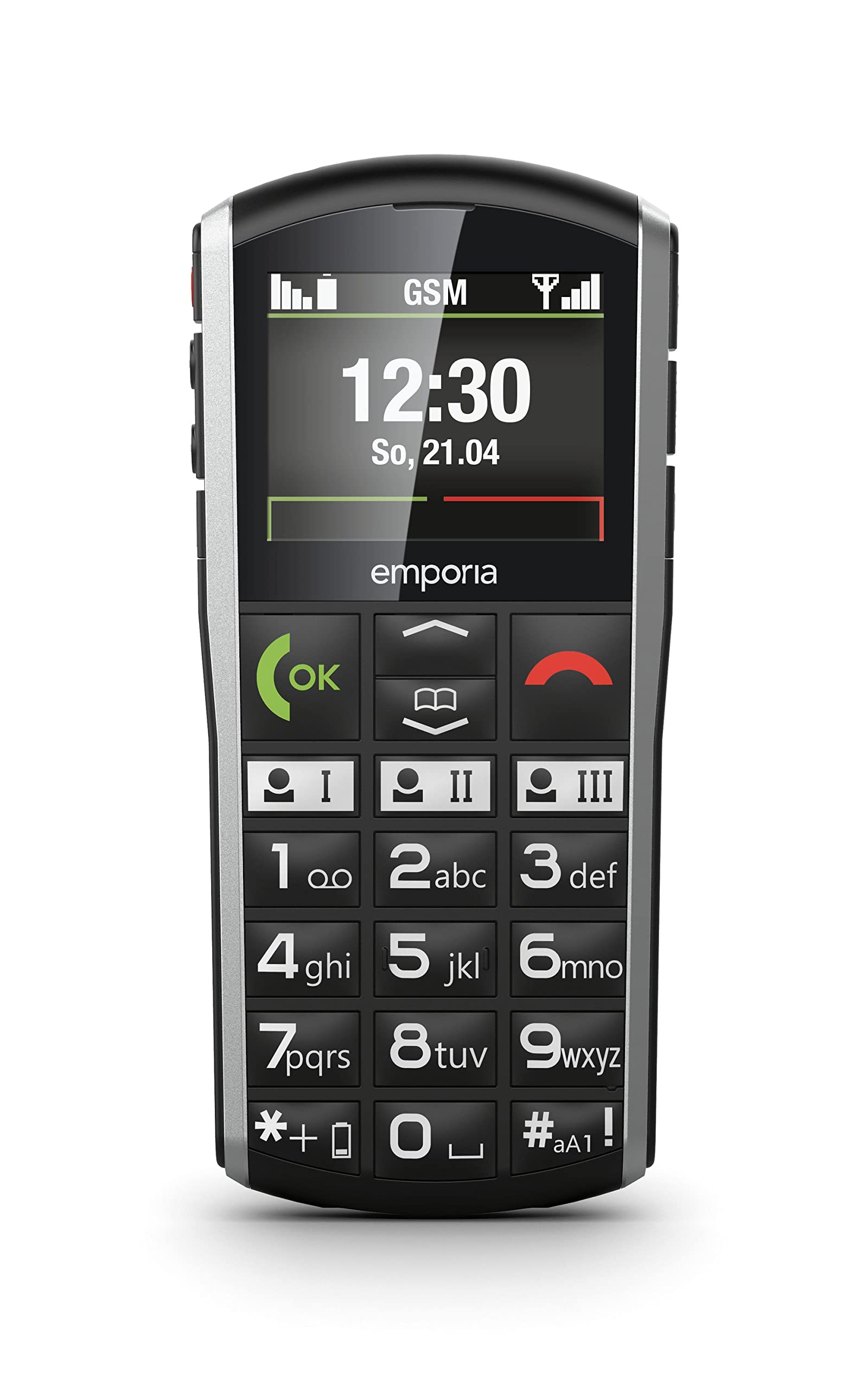 Emporia Simplicity LTE telefono con tasti nero tasti grandi SOS