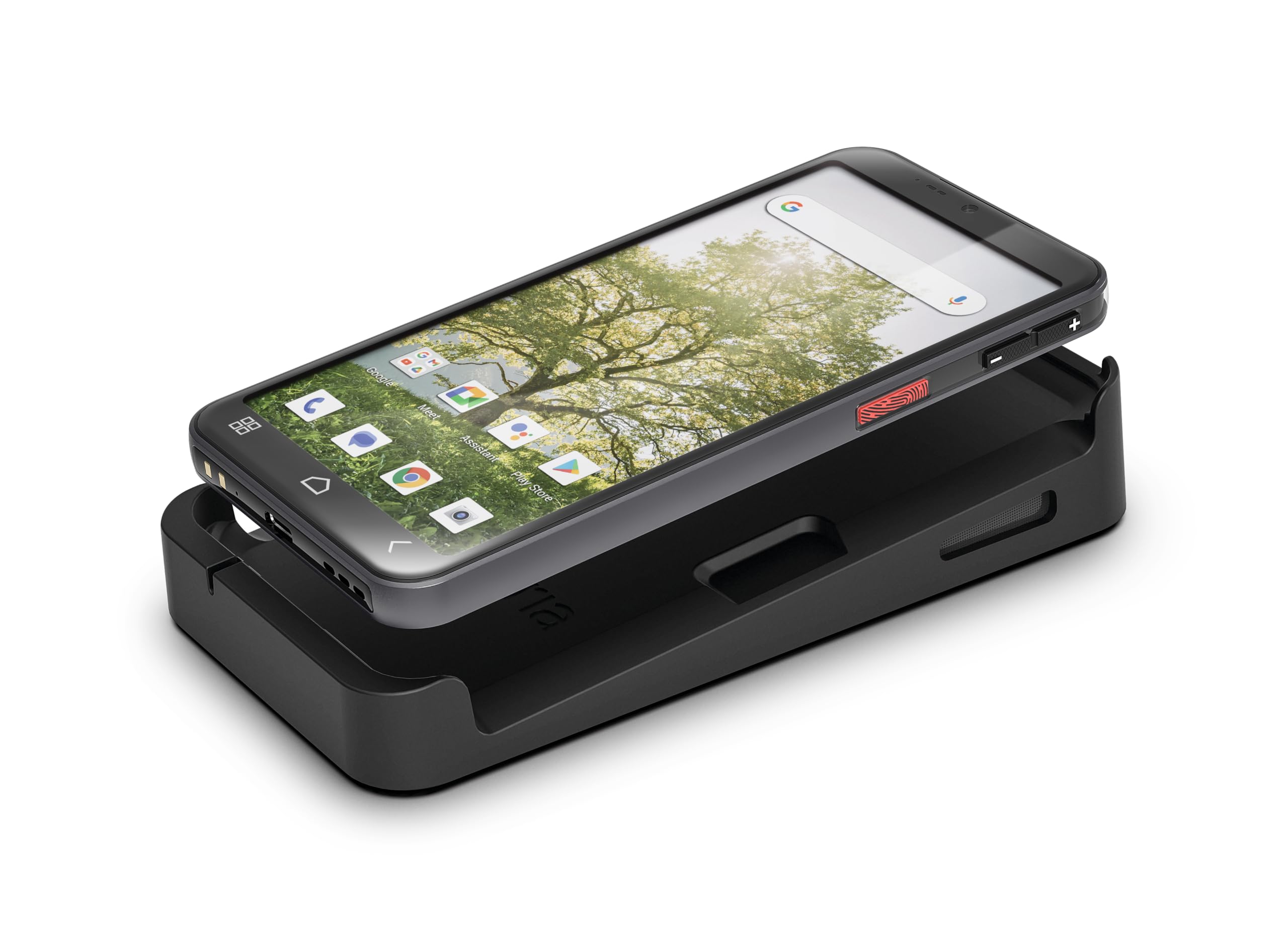 Emporia Smart.7lite Smartphone per anziani nero 128GB tasto SOS