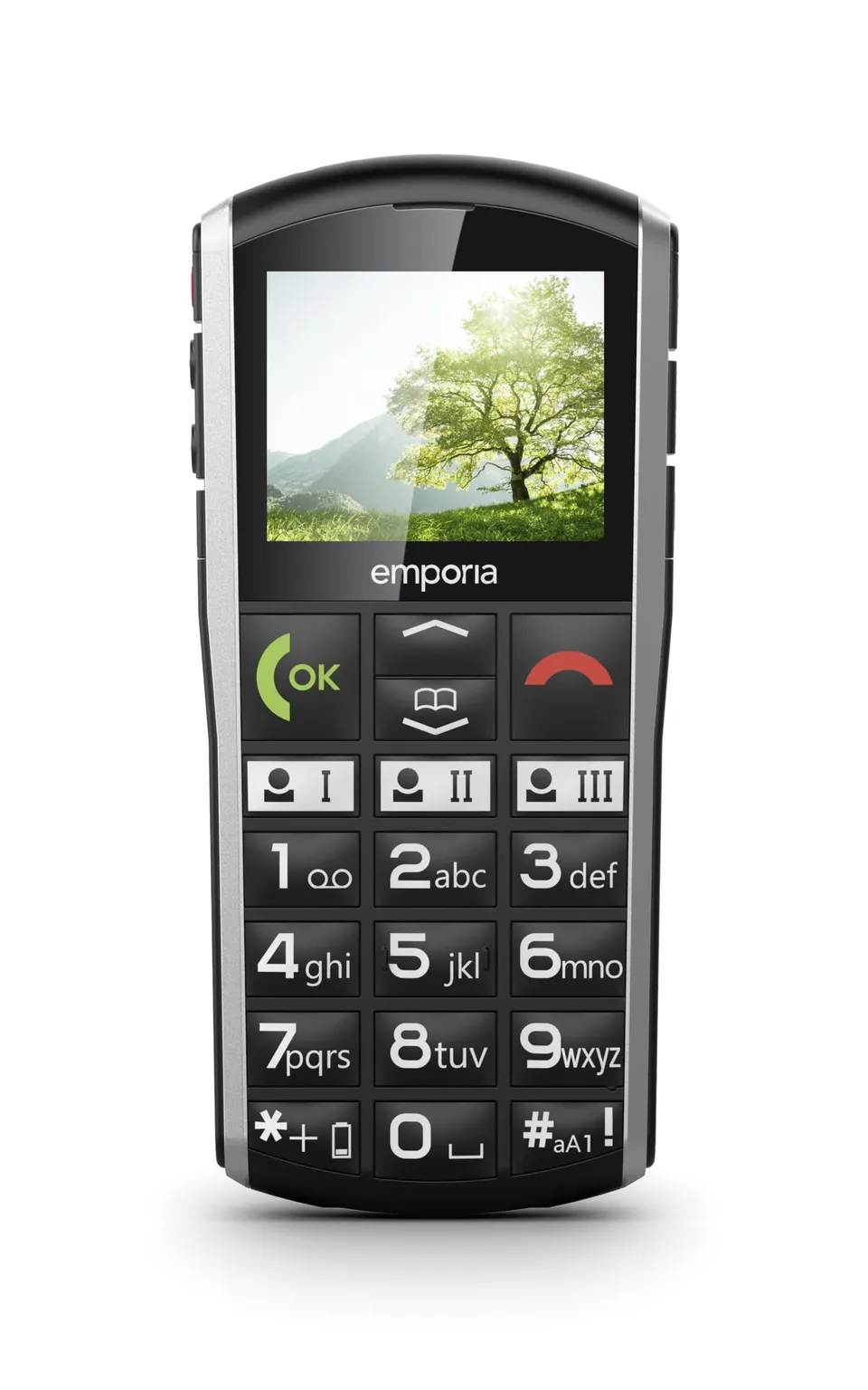 Emporia SIMPLICITY 4G Cellulare per Anziani Nero Tasti Grandi