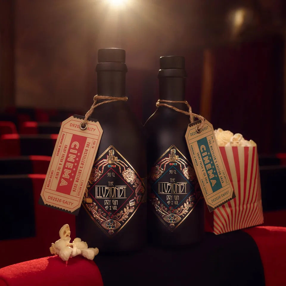 The Illusionist Distiller's Edition 2026 Gin Bundle 2x50cl Popcorn