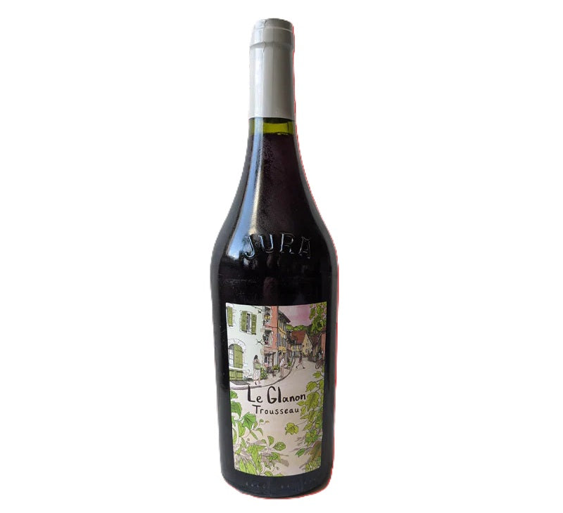 Le Glanon Trousseau Arbois-Pupillin vino rosso Jura