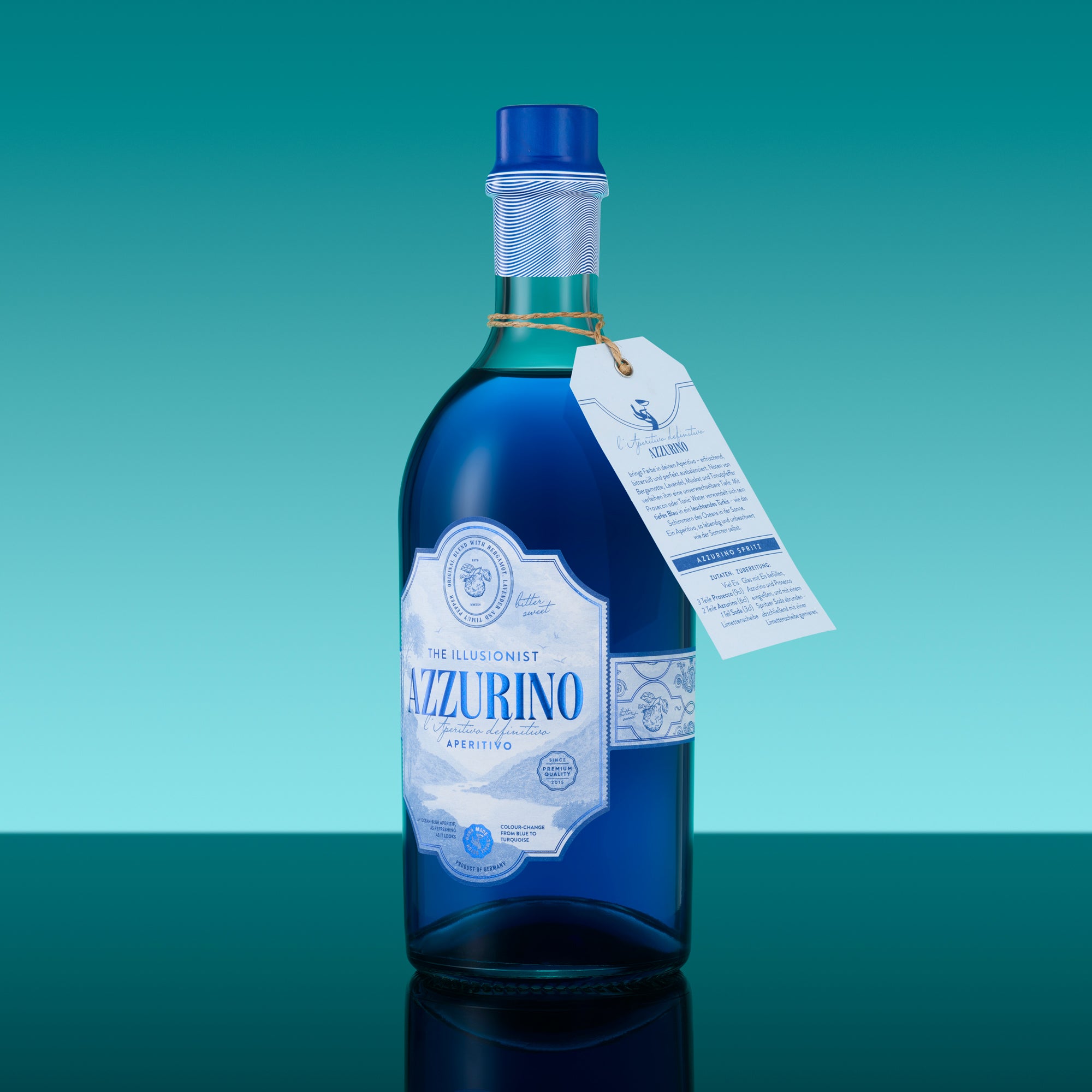 The Illusionist Azzurino aperitivo 6x700 ml 11% bergamotto