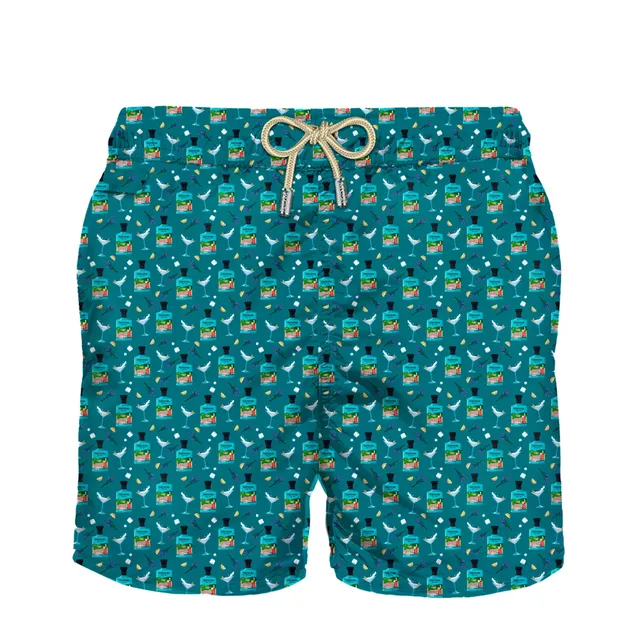 MC2 Saint Barth Portofino Gin Boxer Mare Verde Martini Taglia M
