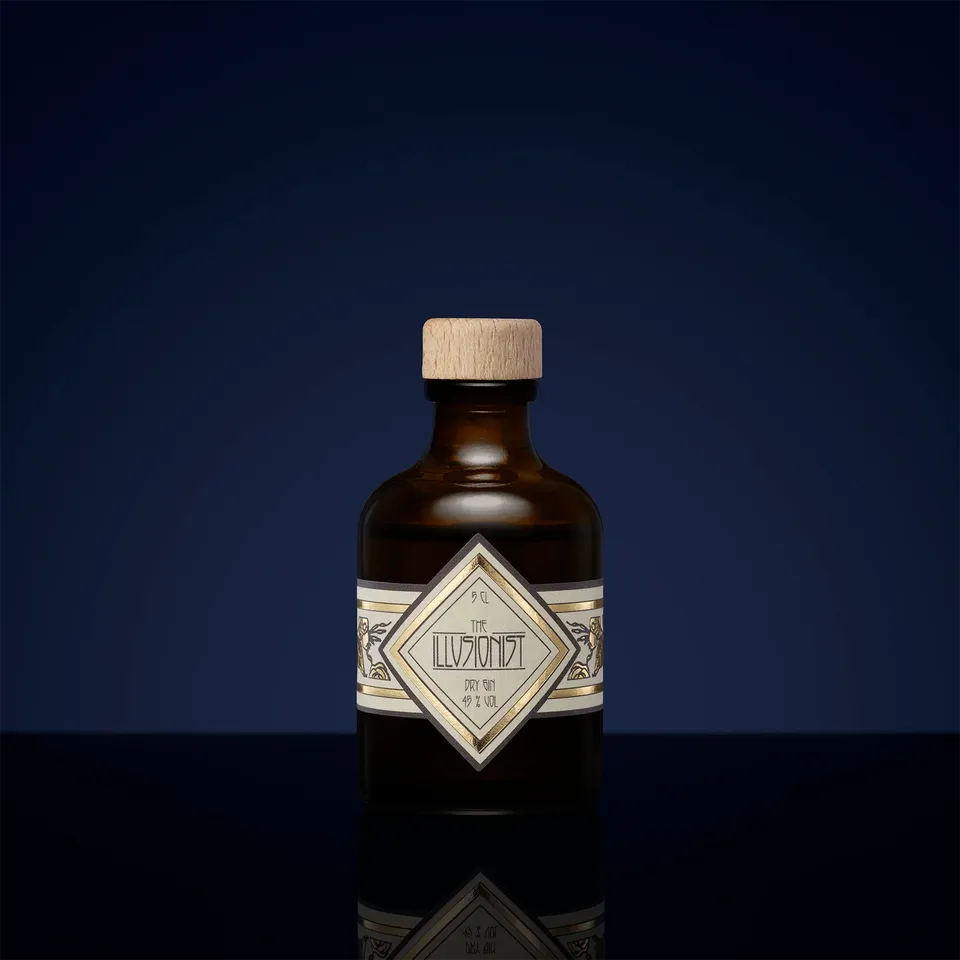 The Illusionist Dry Gin Mini Gin 5 cl 45% vol