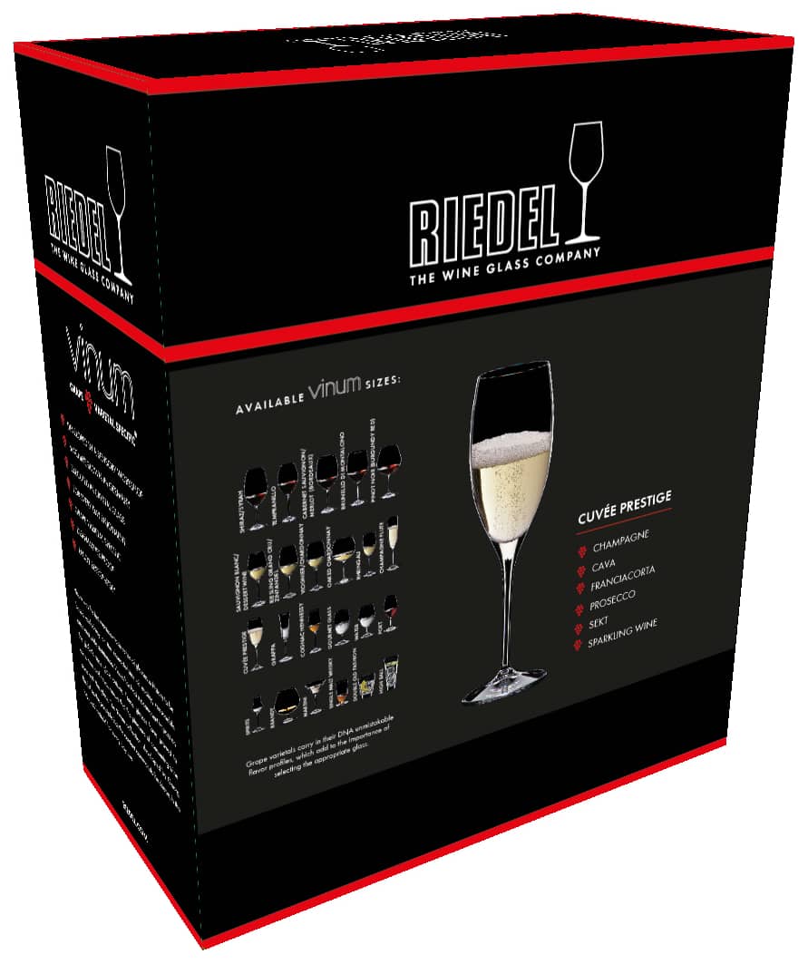 Riedel Vinum Cuvée Prestige 6416/48 Flûte 2 pezzi