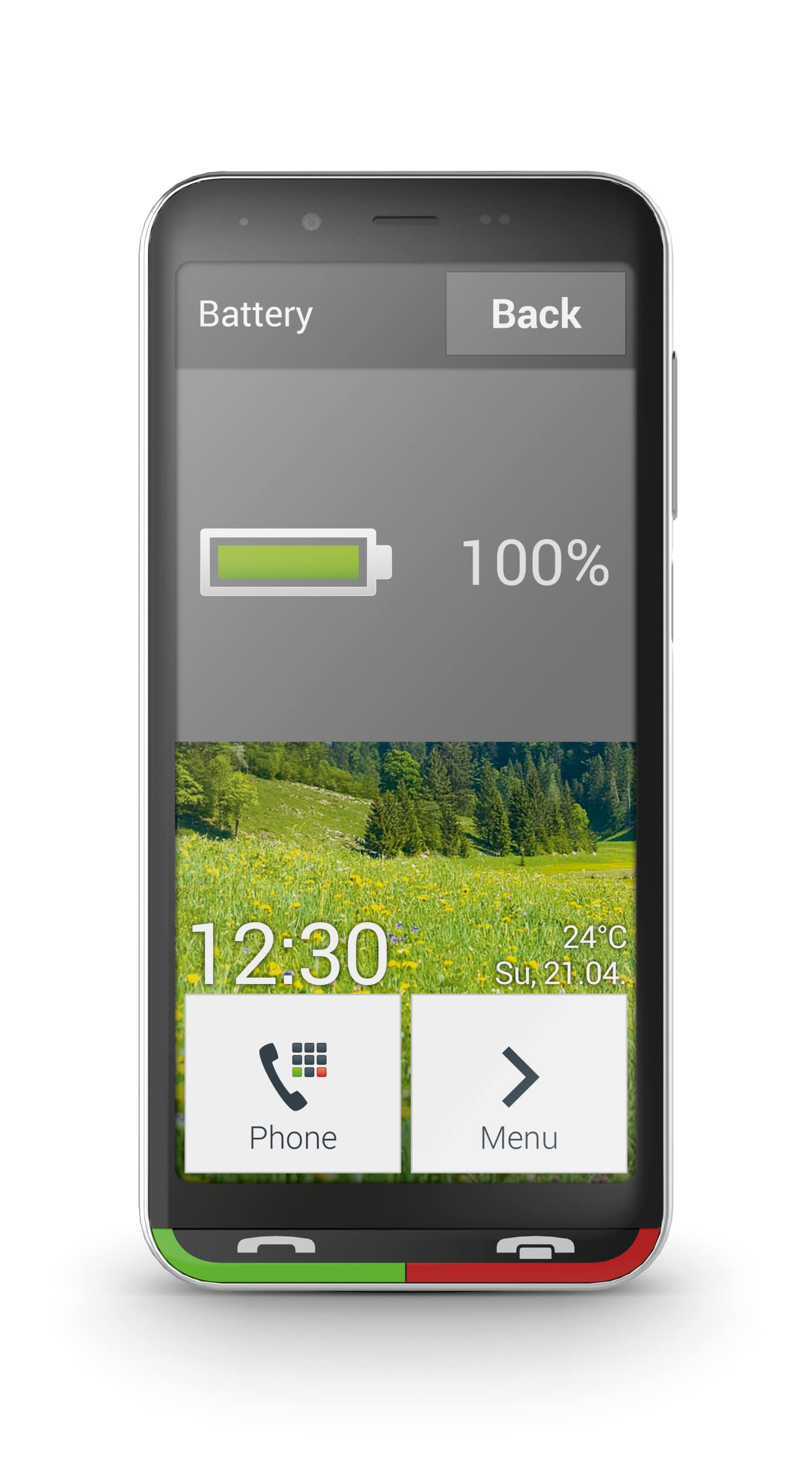 Emporia Super Easy Smartphone Anziani Nero 32GB SOS