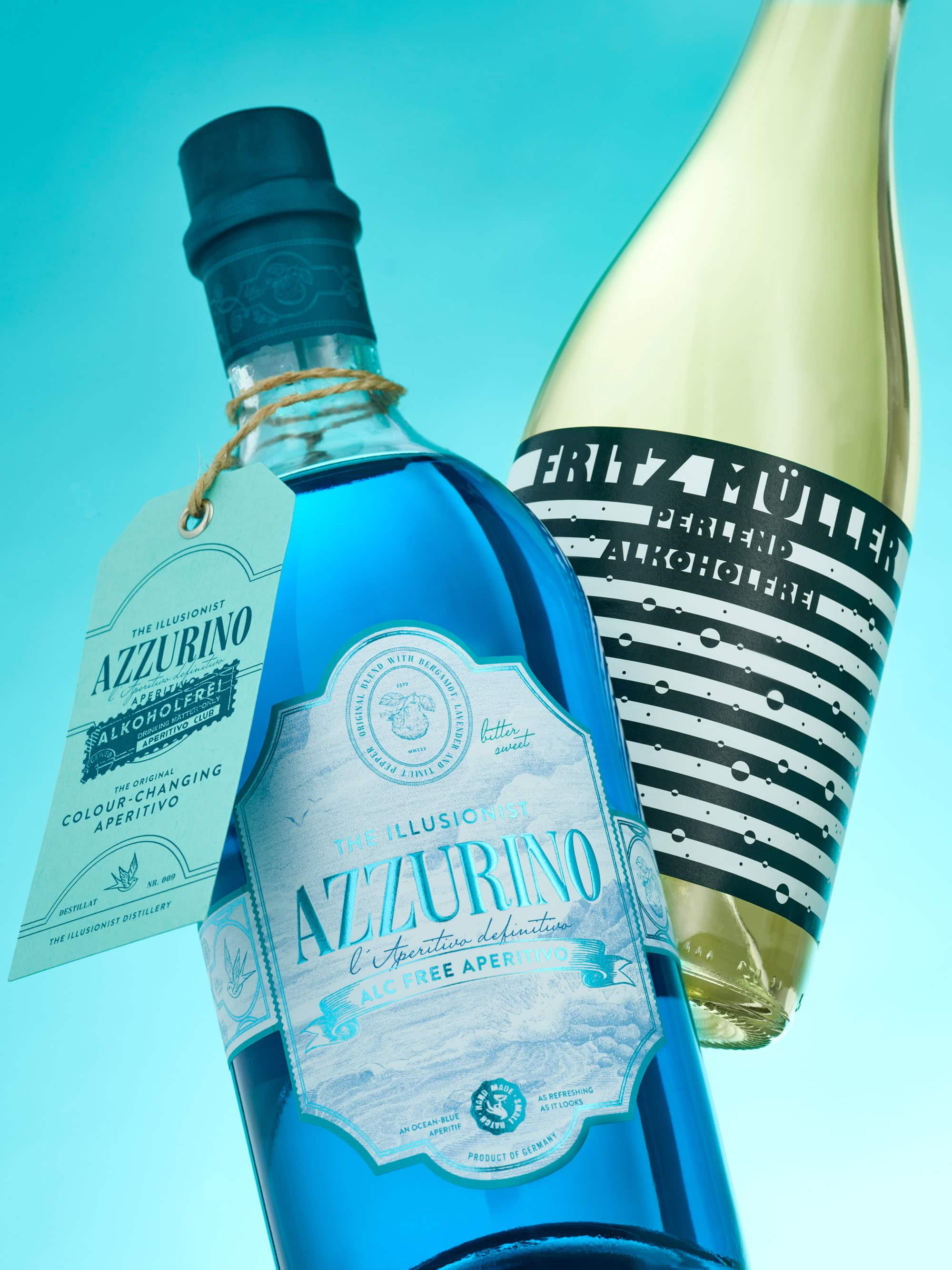 The Illusionist Azzurino Kit Spritz Analcolico 2,2L Bergamotto