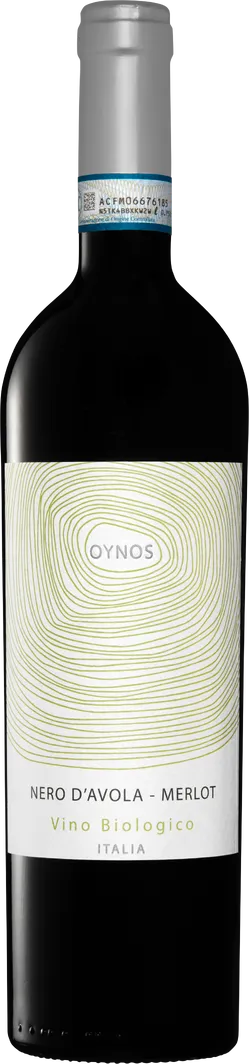 Oynos Nero d'Avola Merlot Terre Siciliane Vino Rosso IGT