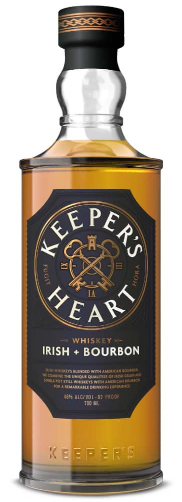 Keeper's Heart Irish Bourbon whiskey pot still vaniglia
