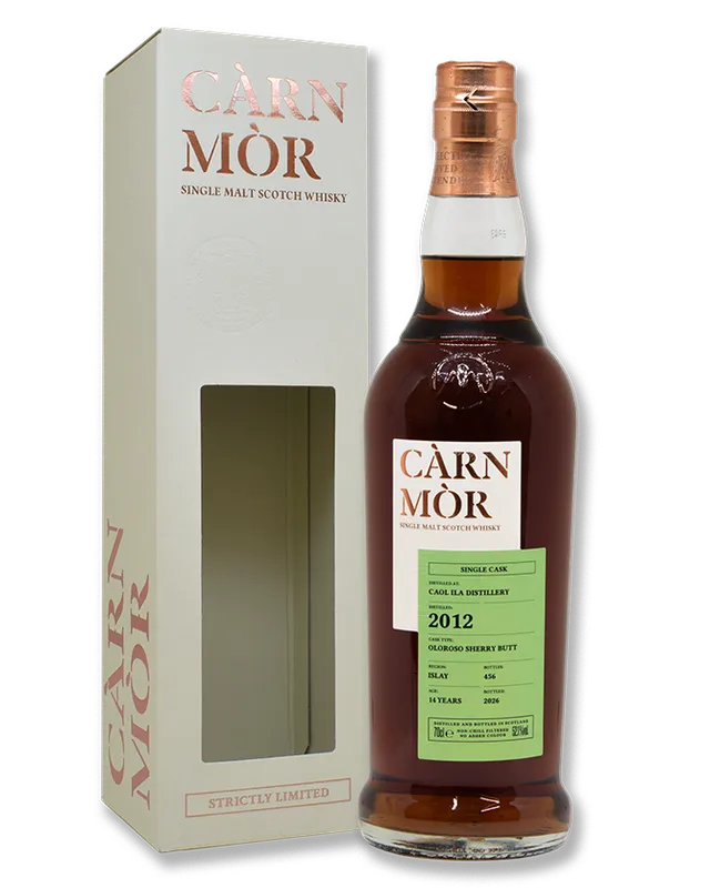 Carn Mor Caol Ila 2012 Oloroso Whisky 14 Anni 70cl 52,1%