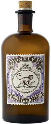 Monkey 47 Gin Tedesco Foresta Nera 50 cl 47 Botaniche