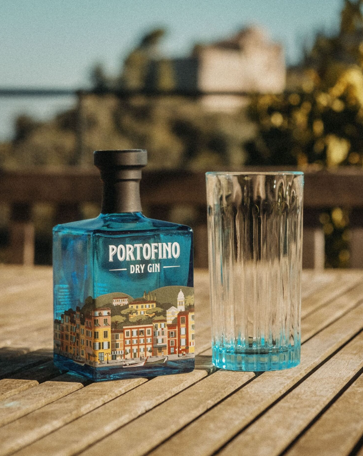 Portofino Lifestyle Glass Tumbler set 6 bicchieri blu