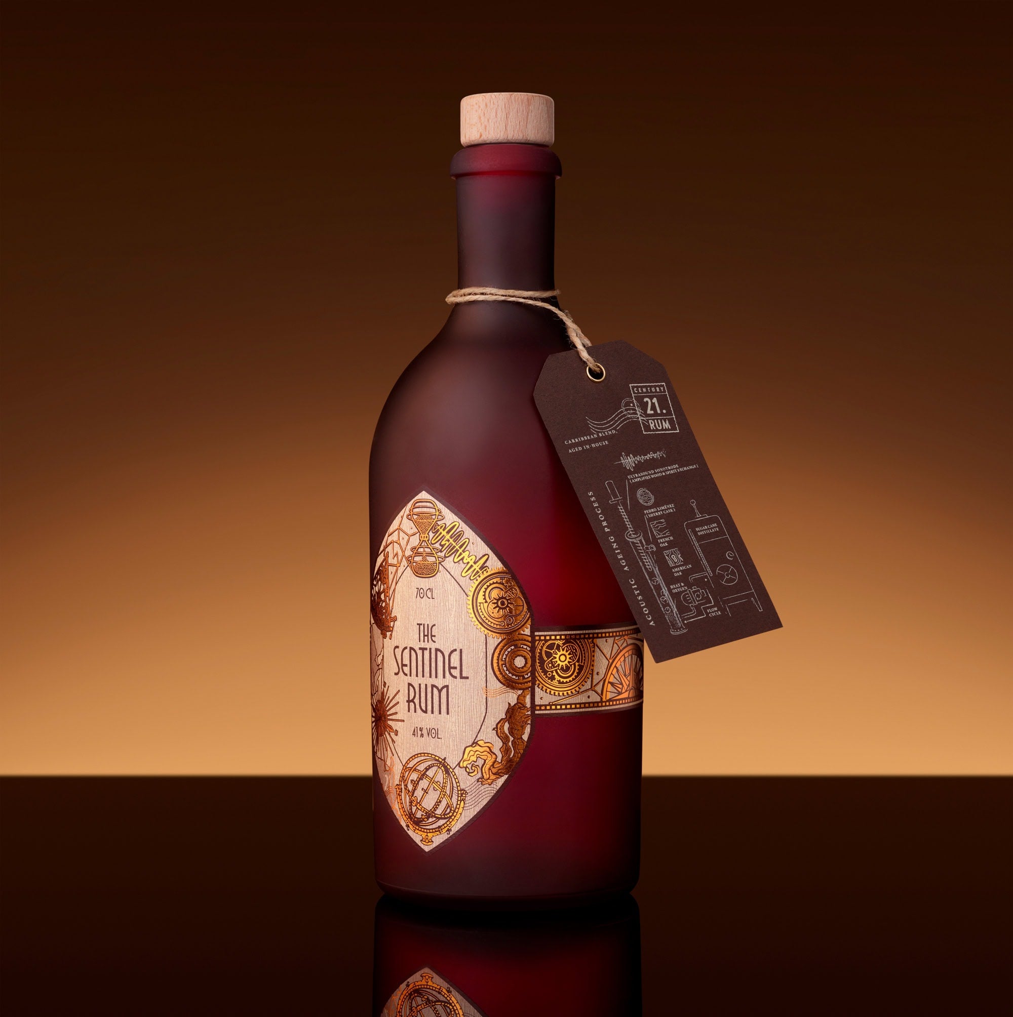 The Illusionist Spirits Bundles Sentinel Rum set 6x700ml + bicchieri