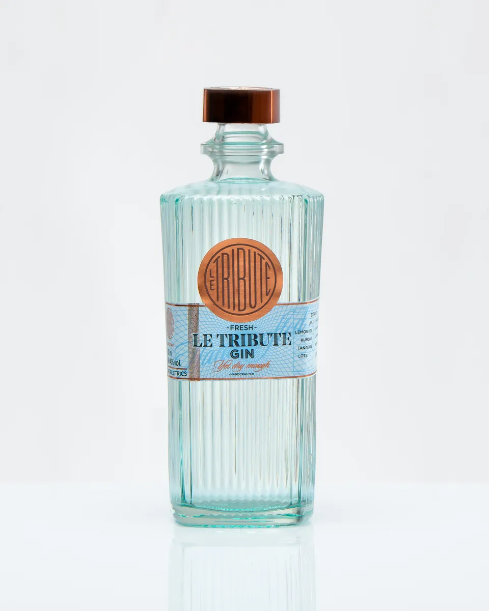 Le Tribute Gin agrumi premium 70cl fresco e secco