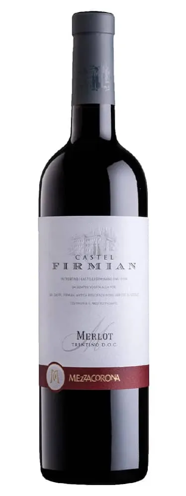 Mezzacorona Castel Firmian Merlot vino rosso frutti di bosco