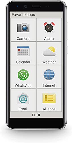 Emporia SMART.3mini Smartphone 5” 16GB nero anziani
