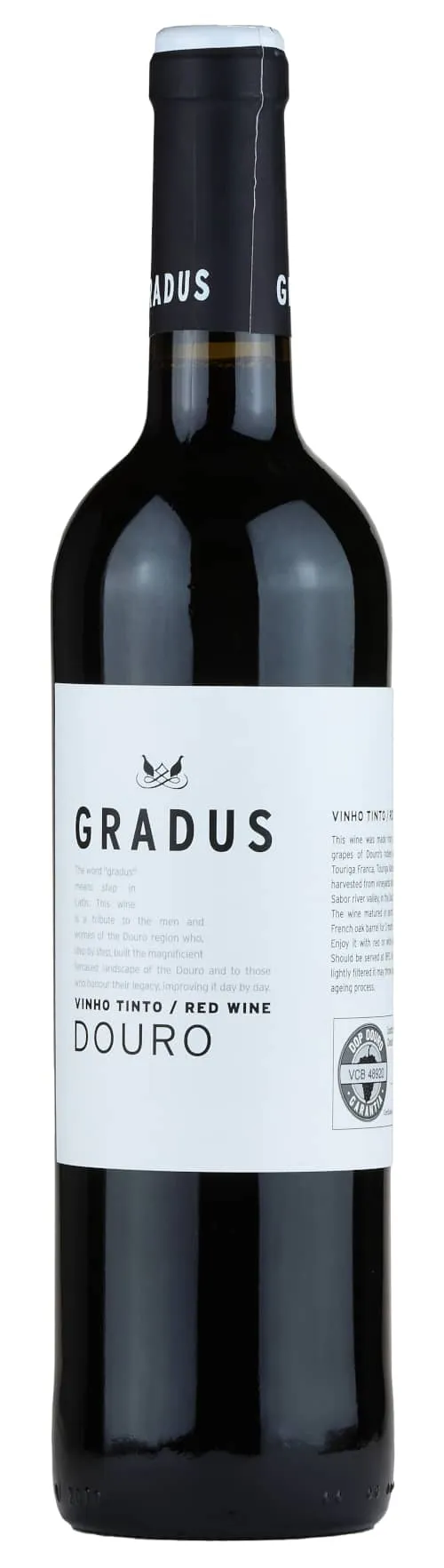 Gradus Douro Tinto Vino Rosso Portogallo Touriga Bottiglia