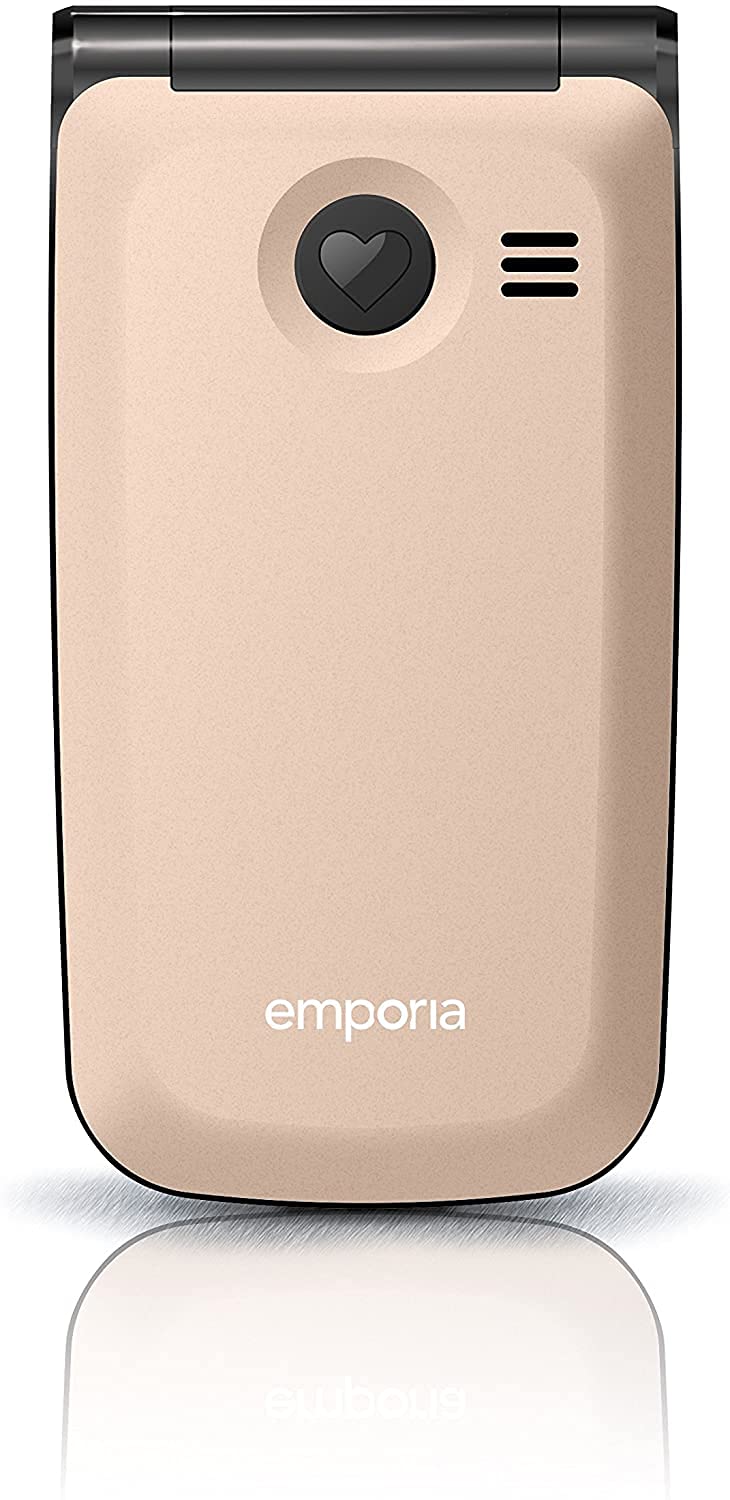 Emporia Flip Telefono conchiglia champagne 2.2" tasto SOS