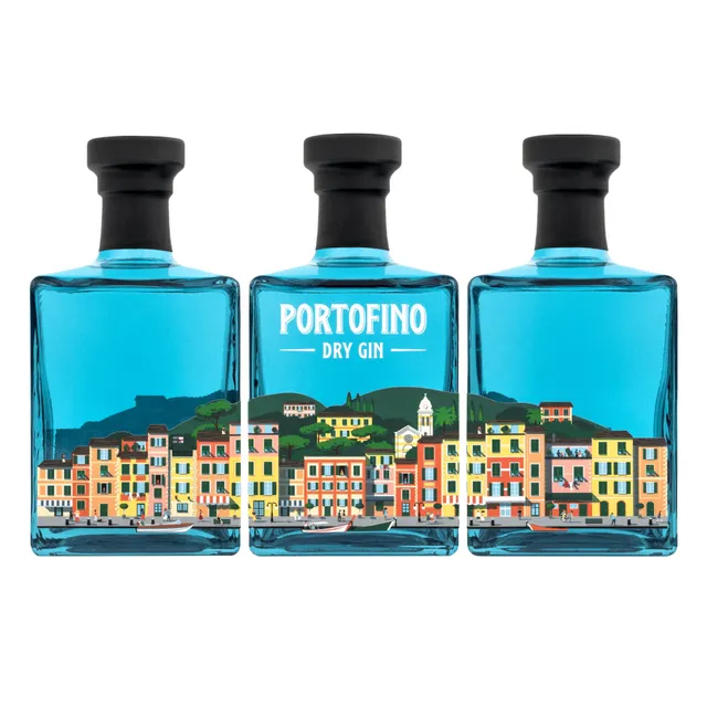 Portofino Dry Gin Set Panorama gin 3x500 ml 21 botaniche