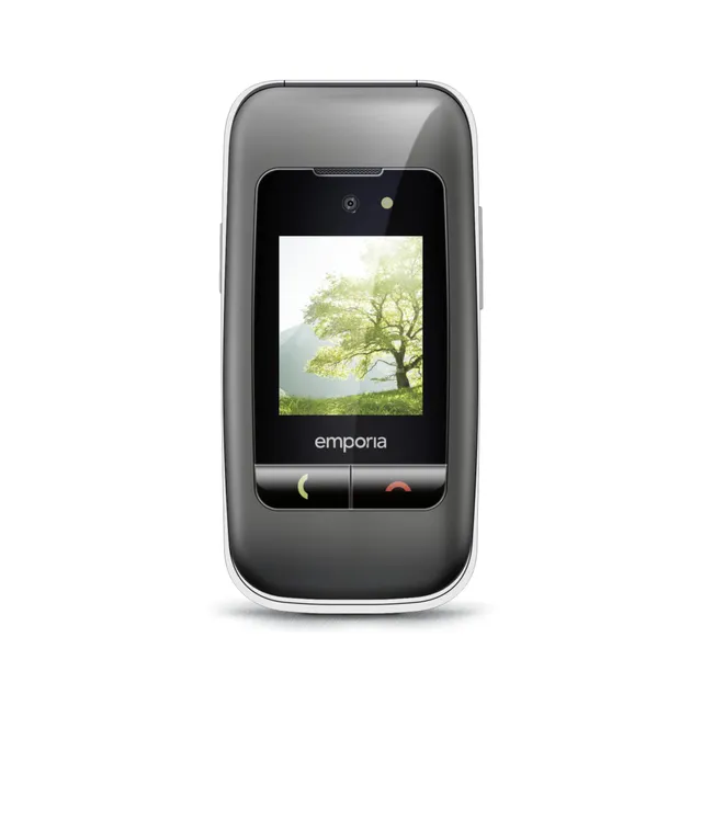 Emporia ONE Telefono pieghevole 2,4" argento emergenza