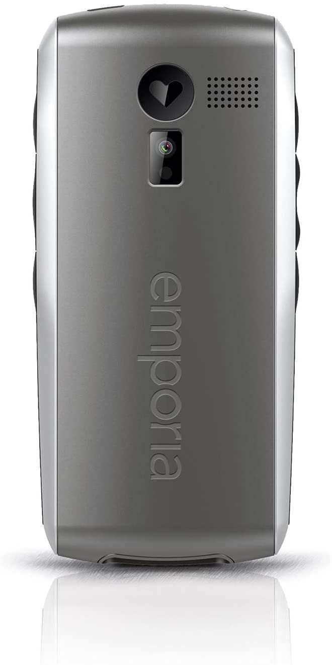 Emporia Classic telefono per anziani nero 2" SOS base ricarica