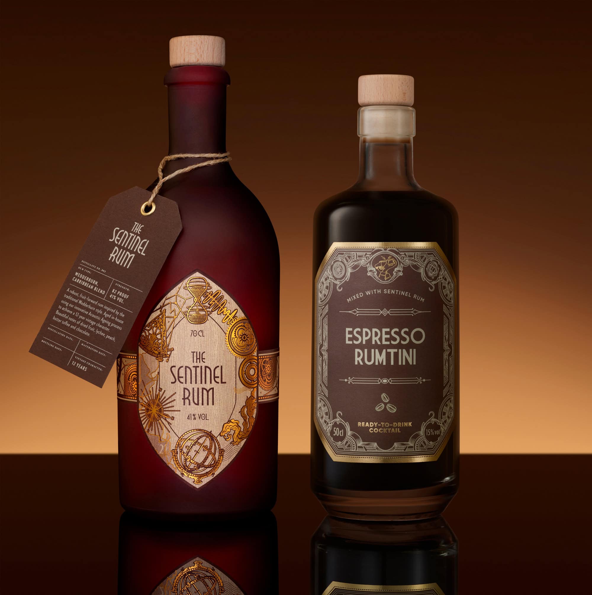 The Illusionist Sentinel Rumtini Bundle Rum 70cl+50cl