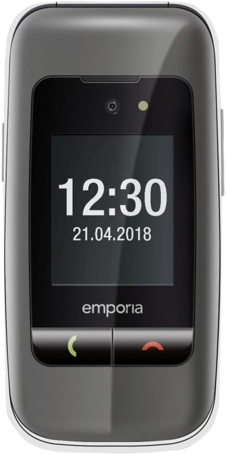 Emporia ONE Telefono pieghevole 2,4" argento emergenza