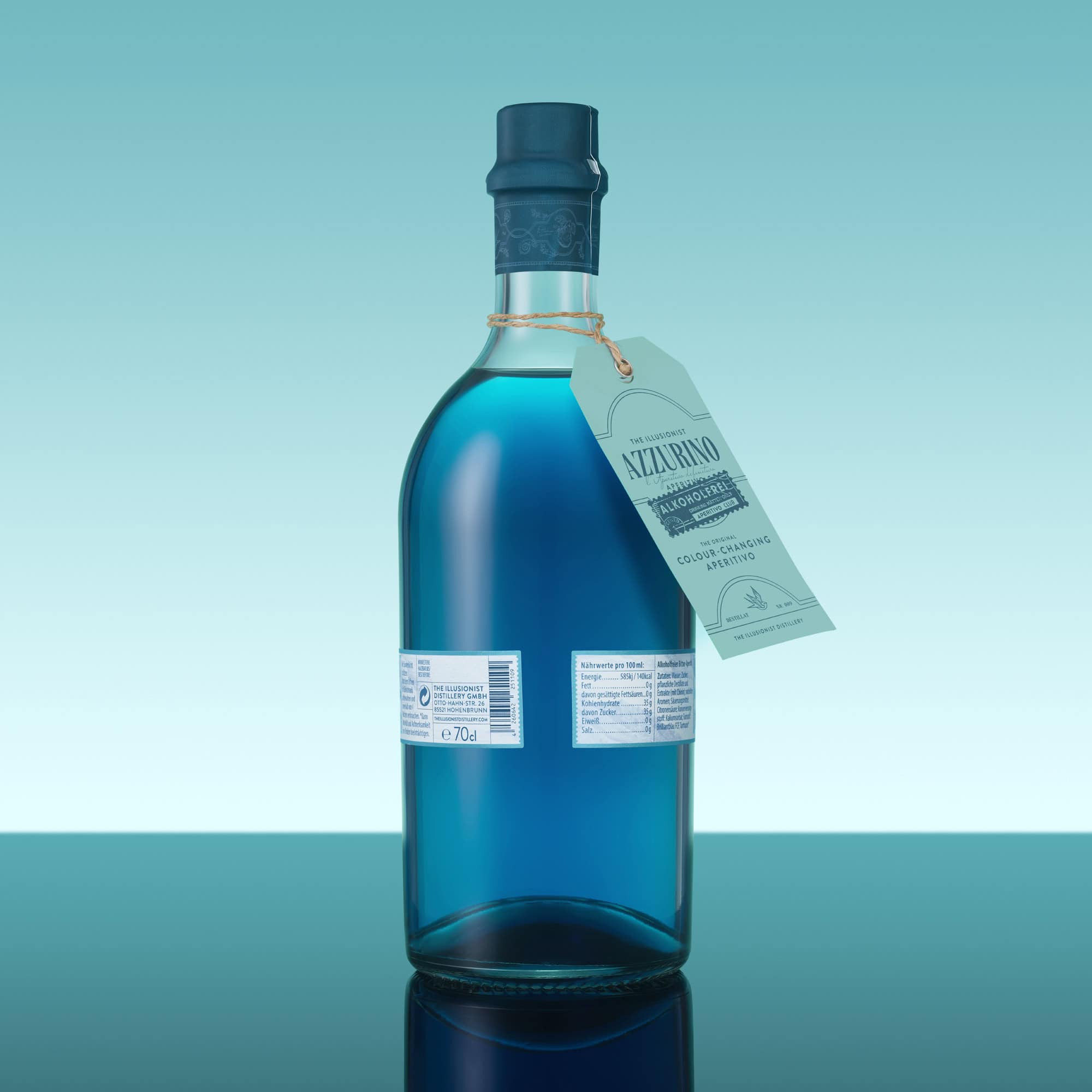 The Illusionist Azzurino Aperitivo Analcolico 70cl 0.0%