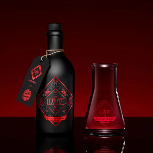 The Illusionist Spirits Bundles FC Bayern Gin 6x500ml + 6 flaconi