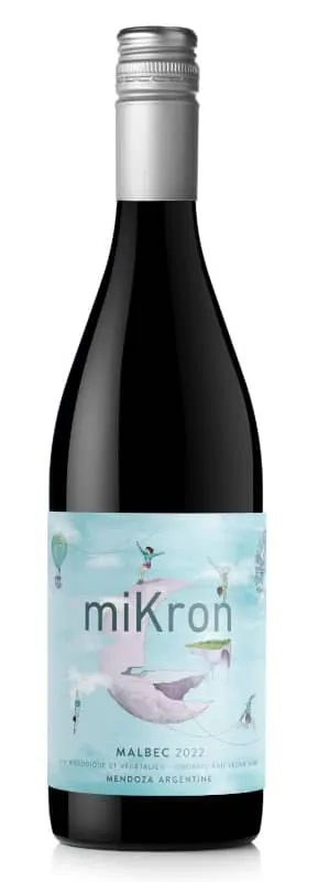 Krontiras Mikron Malbec vino rosso Mendoza mora biologico
