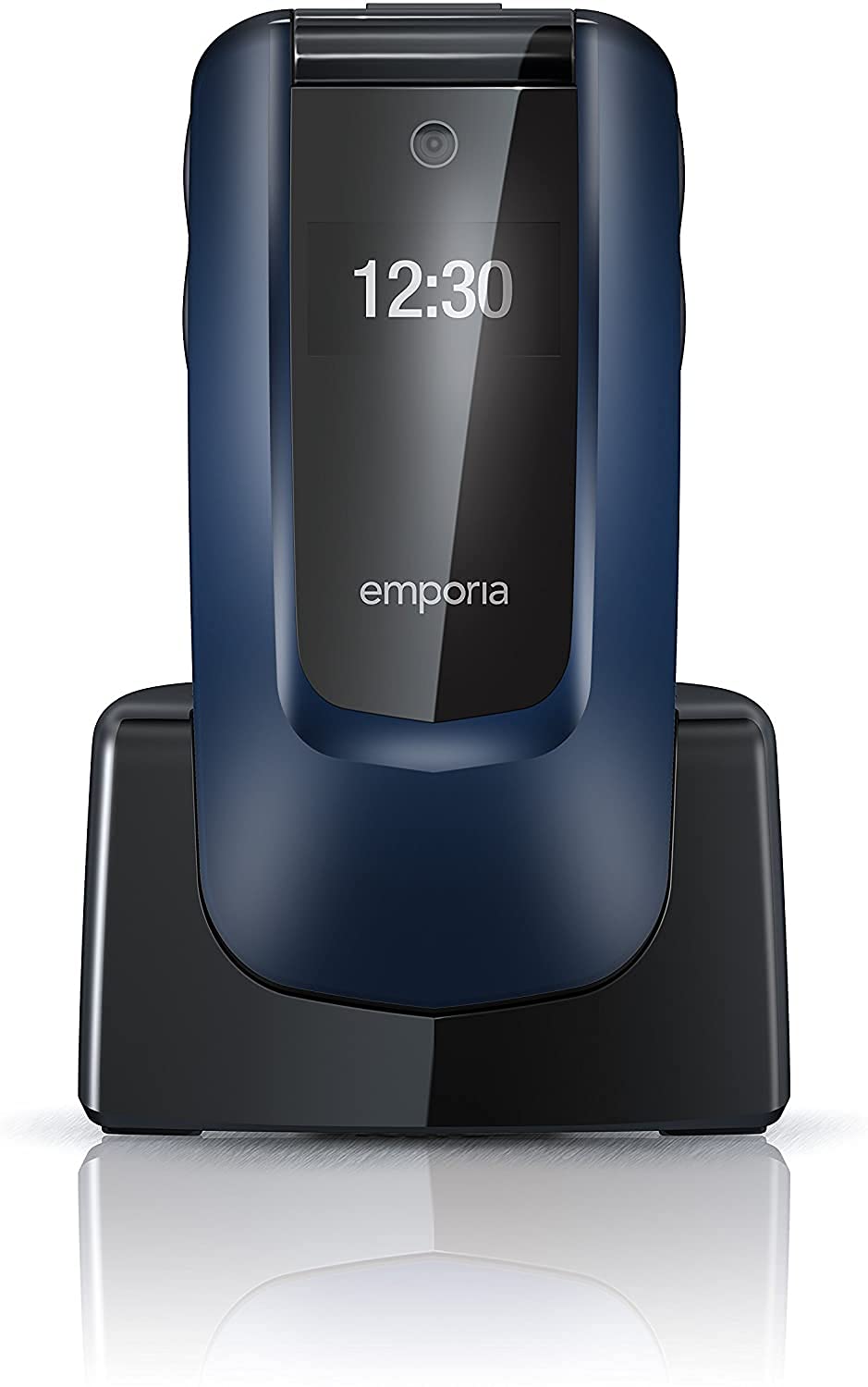 Emporia Comfort telefono conchiglia anziani blu tasti grandi