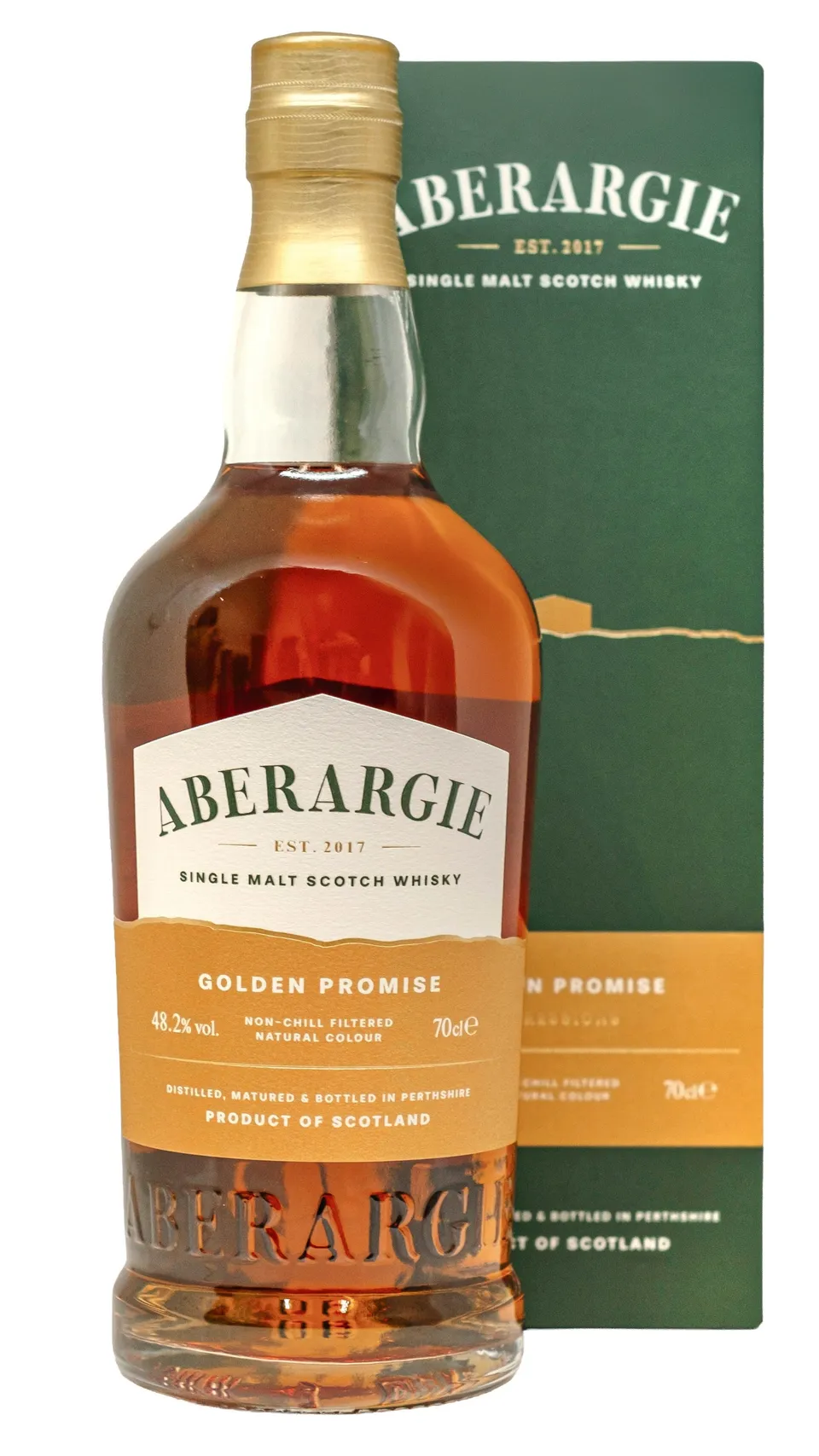 Aberargie Golden Promise Whisky Single Malt 48,2% Bourbon Sherry