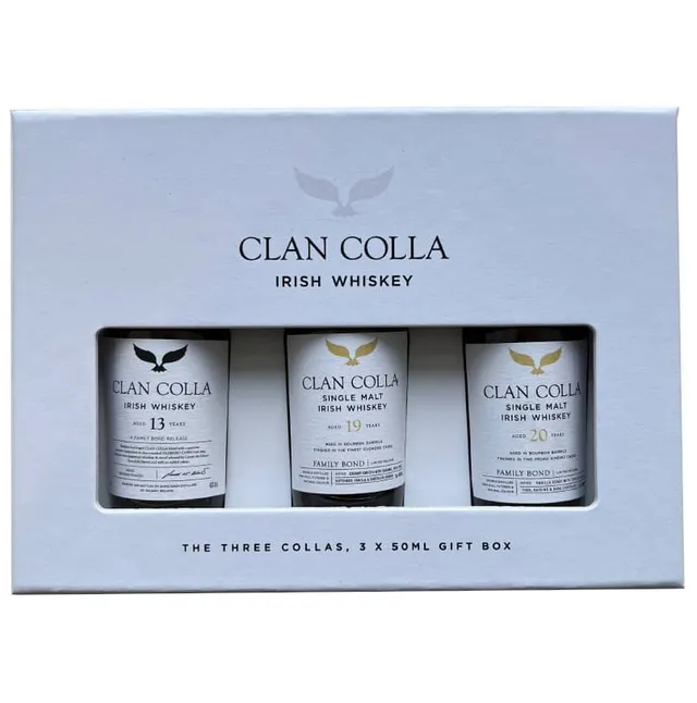 Mitchell & Son Clan Colla Three Collas whiskey set 3x50ml