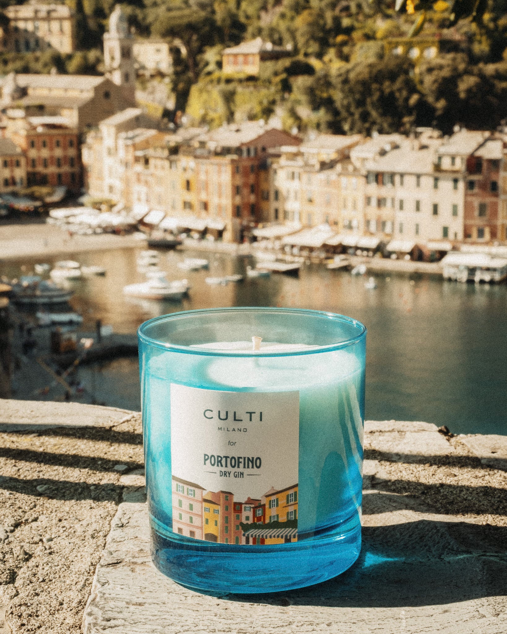 Portofino x Culti Milano candela profumata 270 g limone ginepro