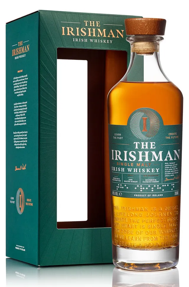 The Irishman Single Malt whiskey tripla distillazione sherry cask