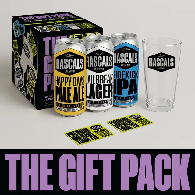 Rascals Gift Pack birra in lattina 8 lattine 4 stili IPA
