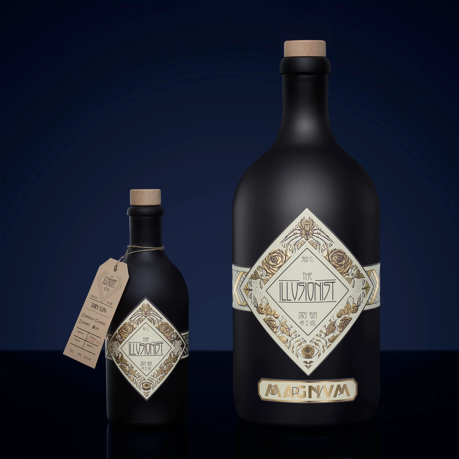 The Illusionist Magnum Opus Dry Gin 3L 45% con Pipetta