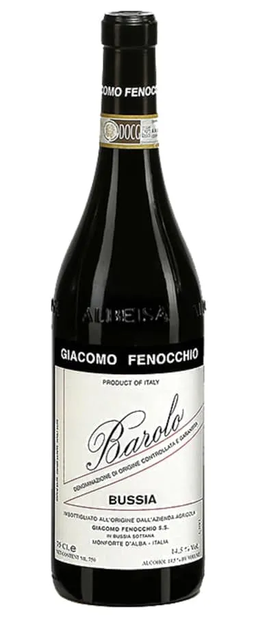 Fenocchio Barolo Bussia 2021 vino rosso DOCG Nebbiolo