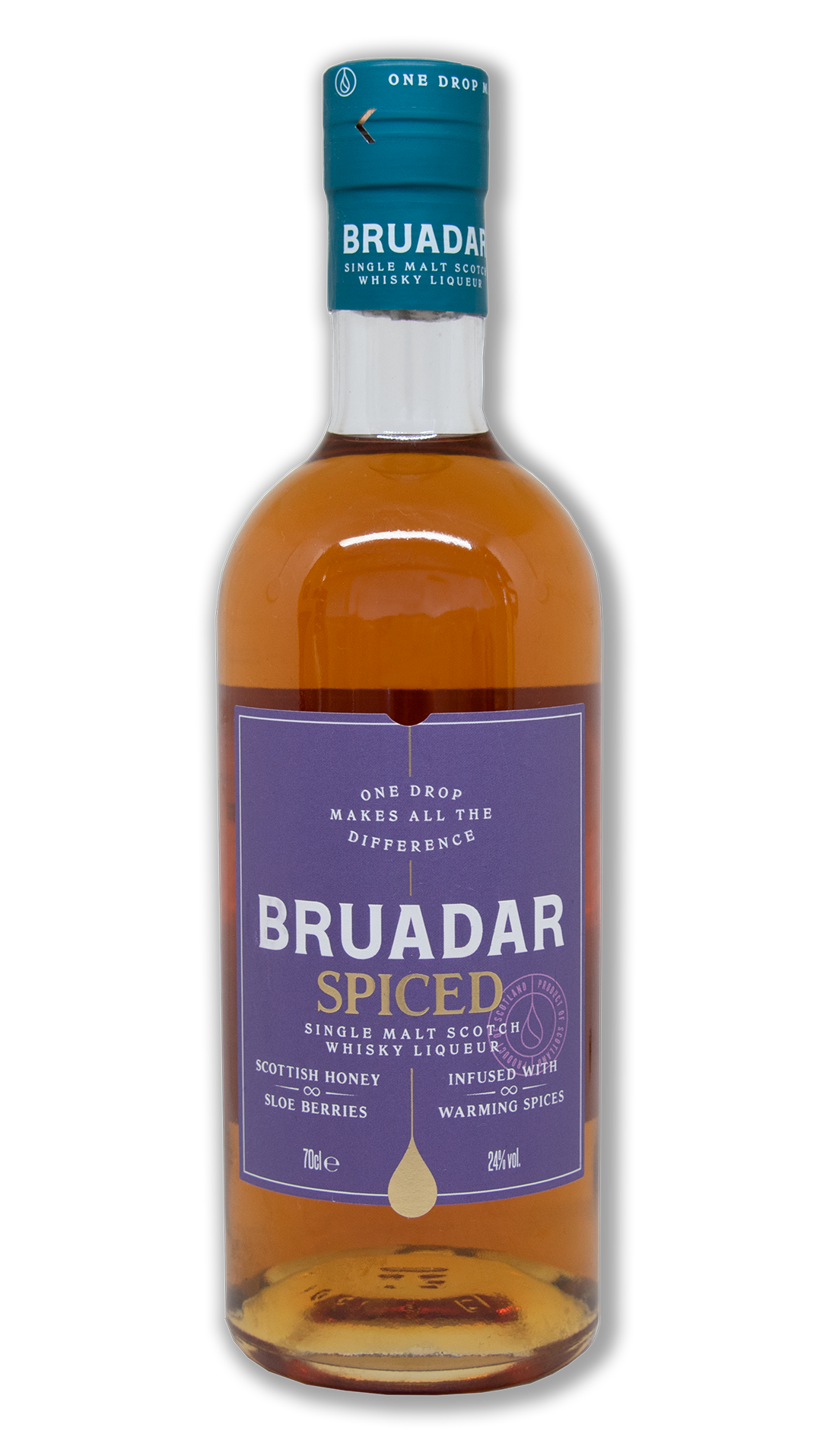 Bruadar Spiced Liquore Scozzese 70cl 24% Miele