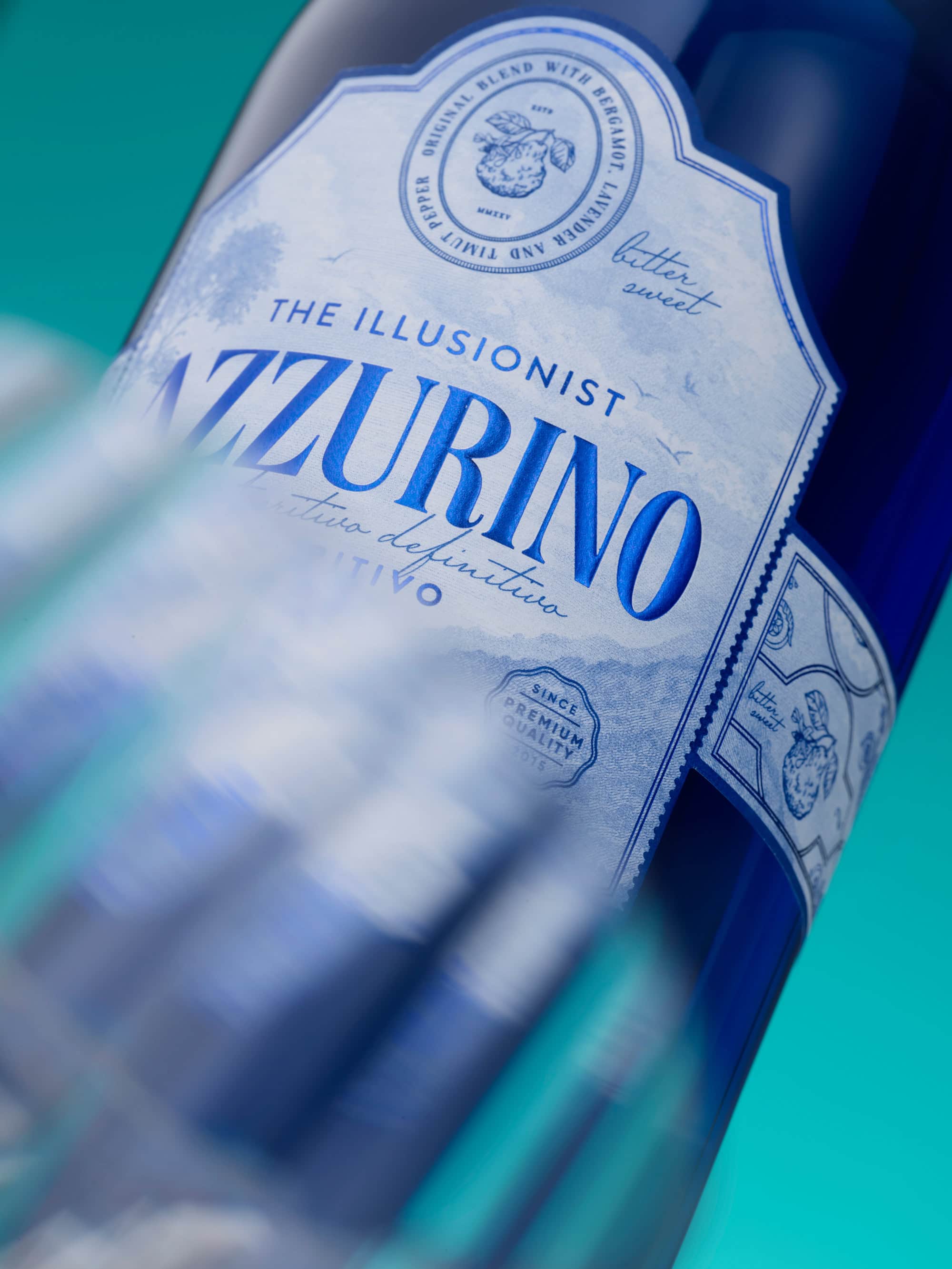 The Illusionist Azzurino Bicchieri Aperitivo 513 ml 6 Pezzi