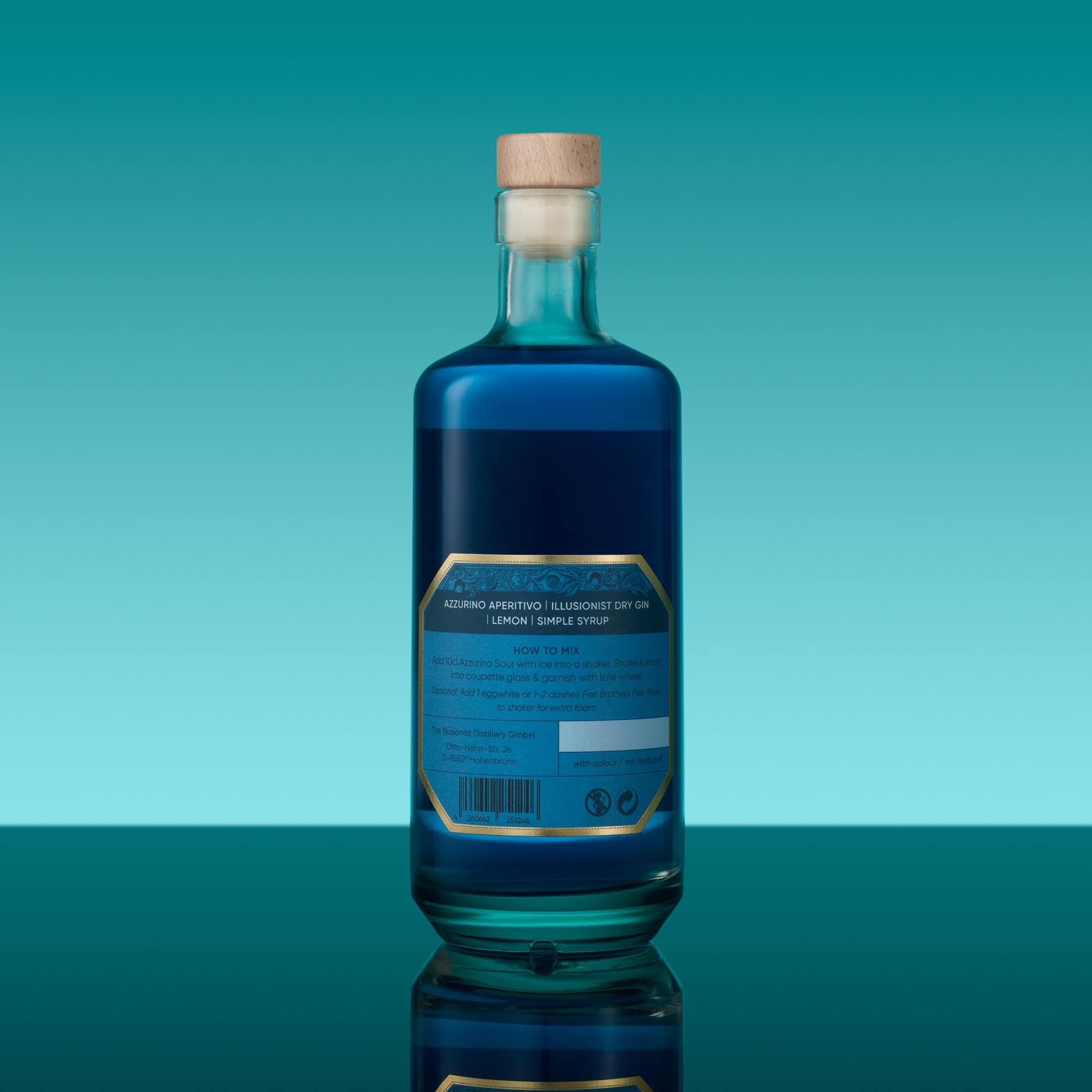 The Illusionist Azzurino Sour RTD Bundle aperitivo 70cl+50cl