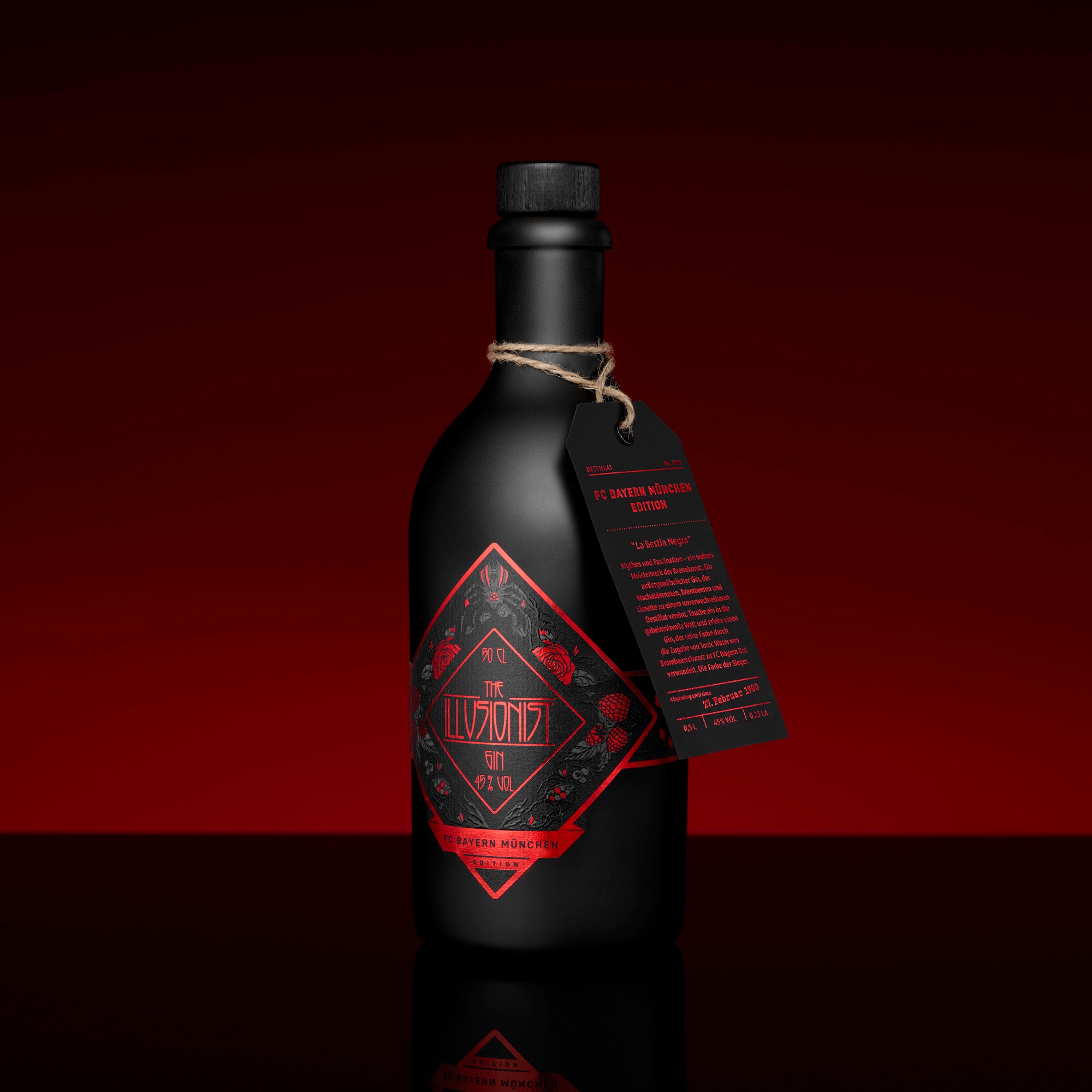 The Illusionist Spirits Bundles FC Bayern Gin 6x500ml + 6 flaconi
