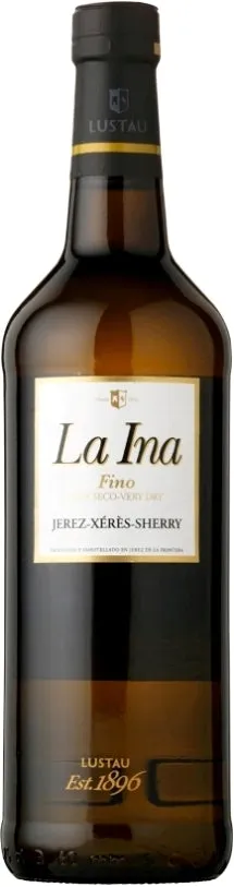 Lustau La Ina Fino sherry secco Jerez bottiglia